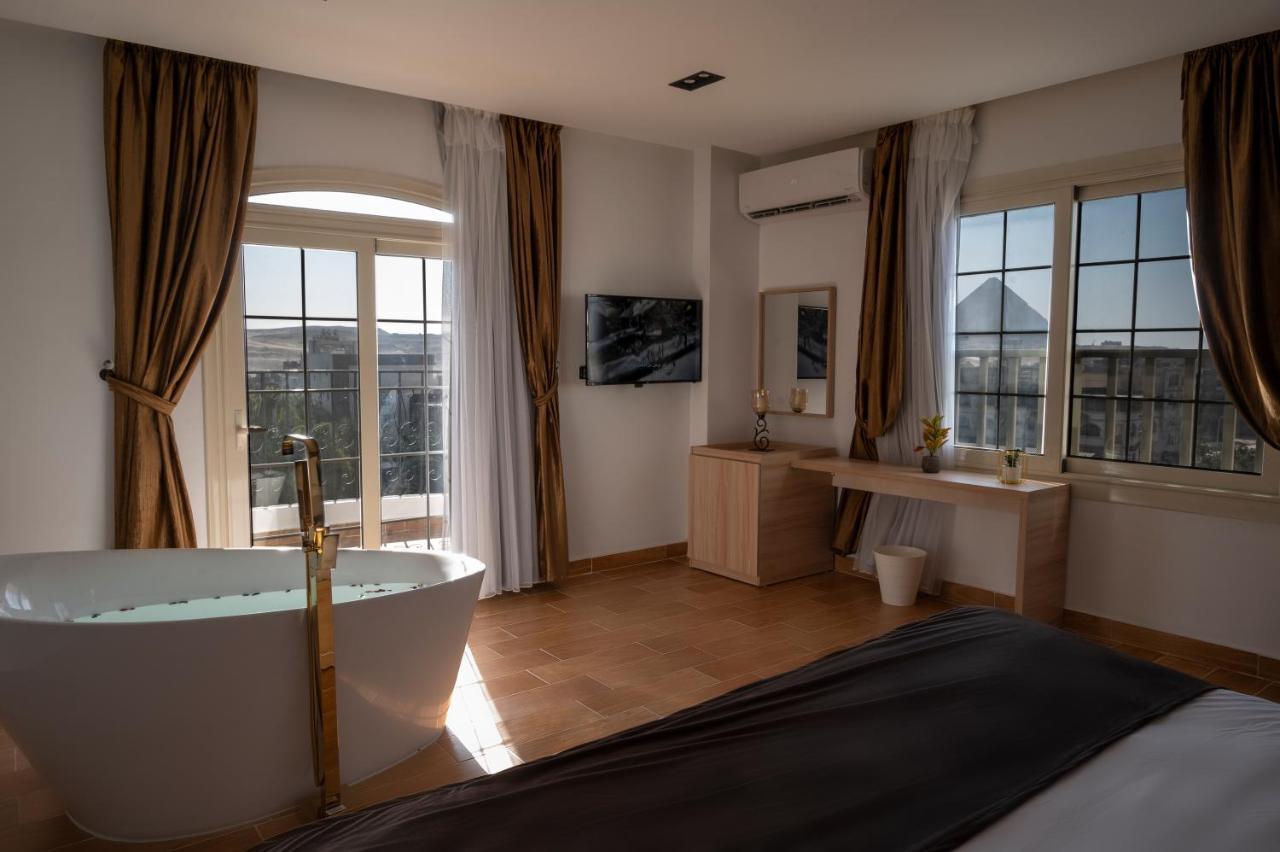 Palm Pyramids View Inn Kafrat al Jabal Экстерьер фото