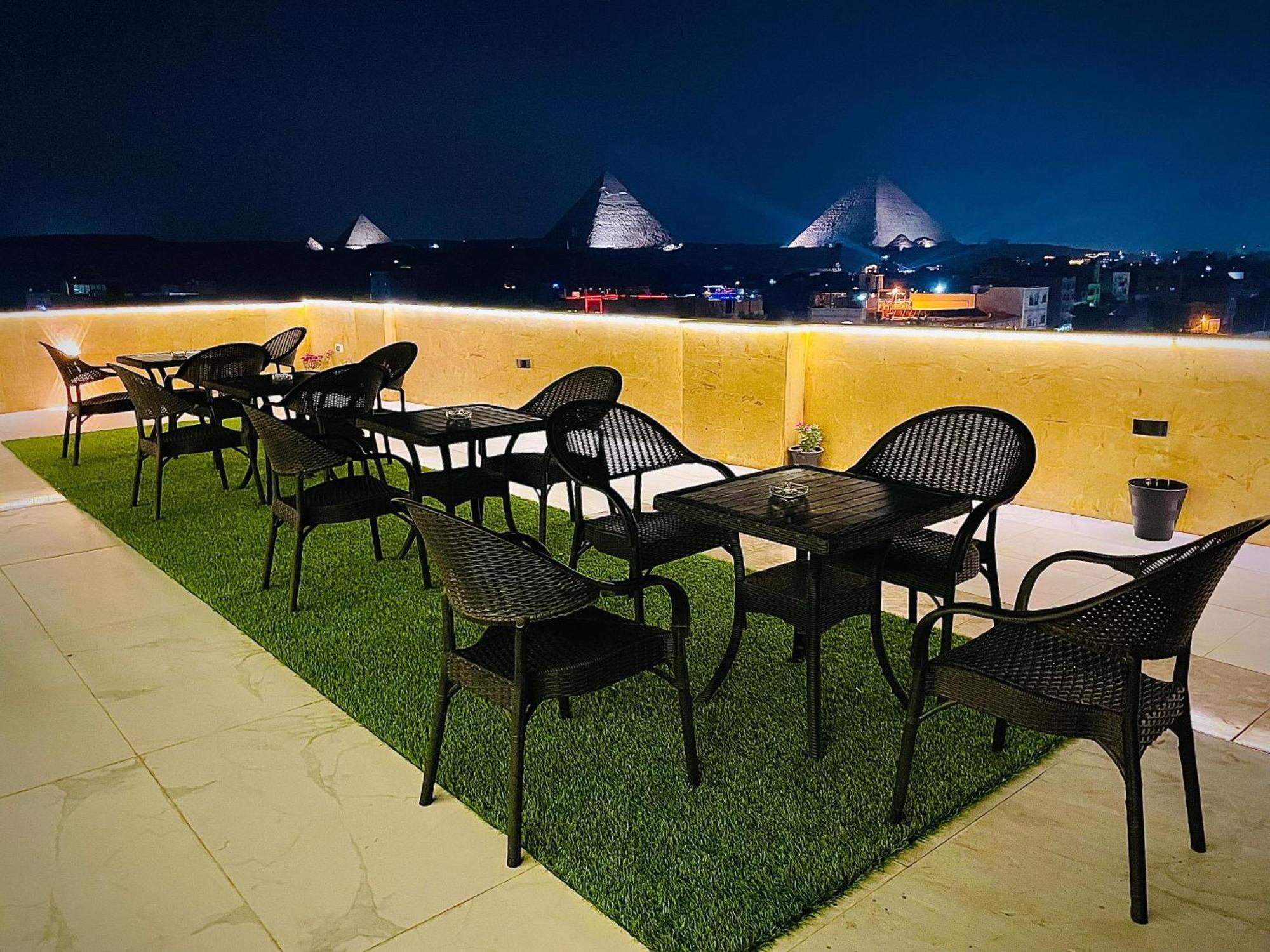 Palm Pyramids View Inn Kafrat al Jabal Экстерьер фото