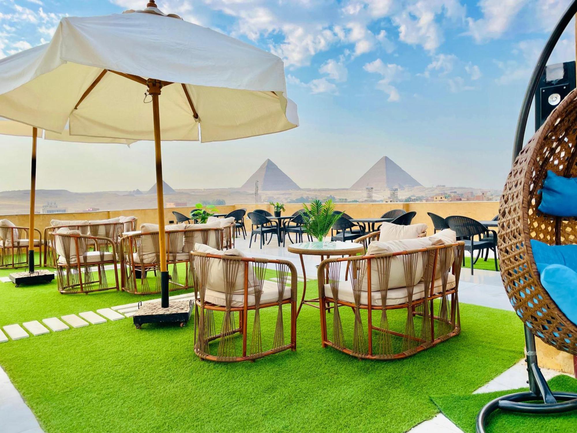 Palm Pyramids View Inn Kafrat al Jabal Экстерьер фото